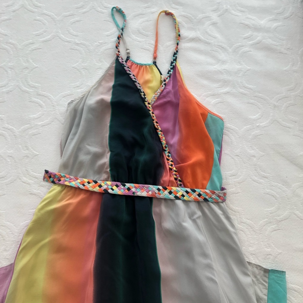 PRESLEY SKYE Long Colorful Formal Dress